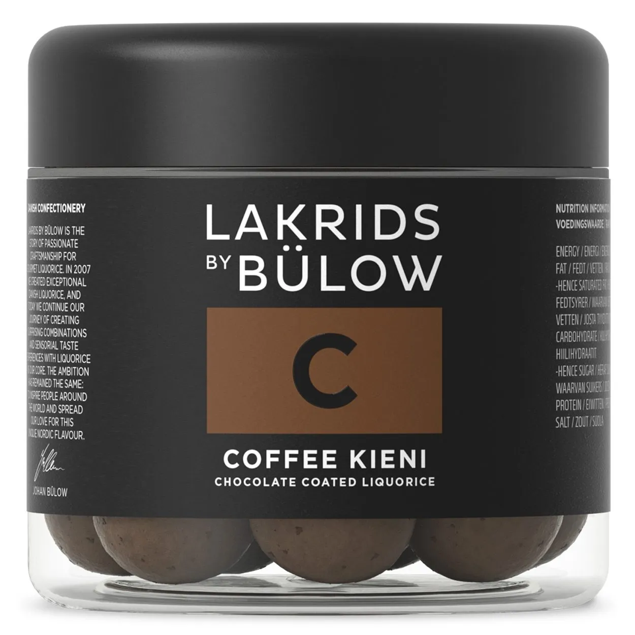500074BULOW-1 Lakrids by Bülow - C - COFFEE KIENI - LAKRITZE MIT KAFFEE (125g)