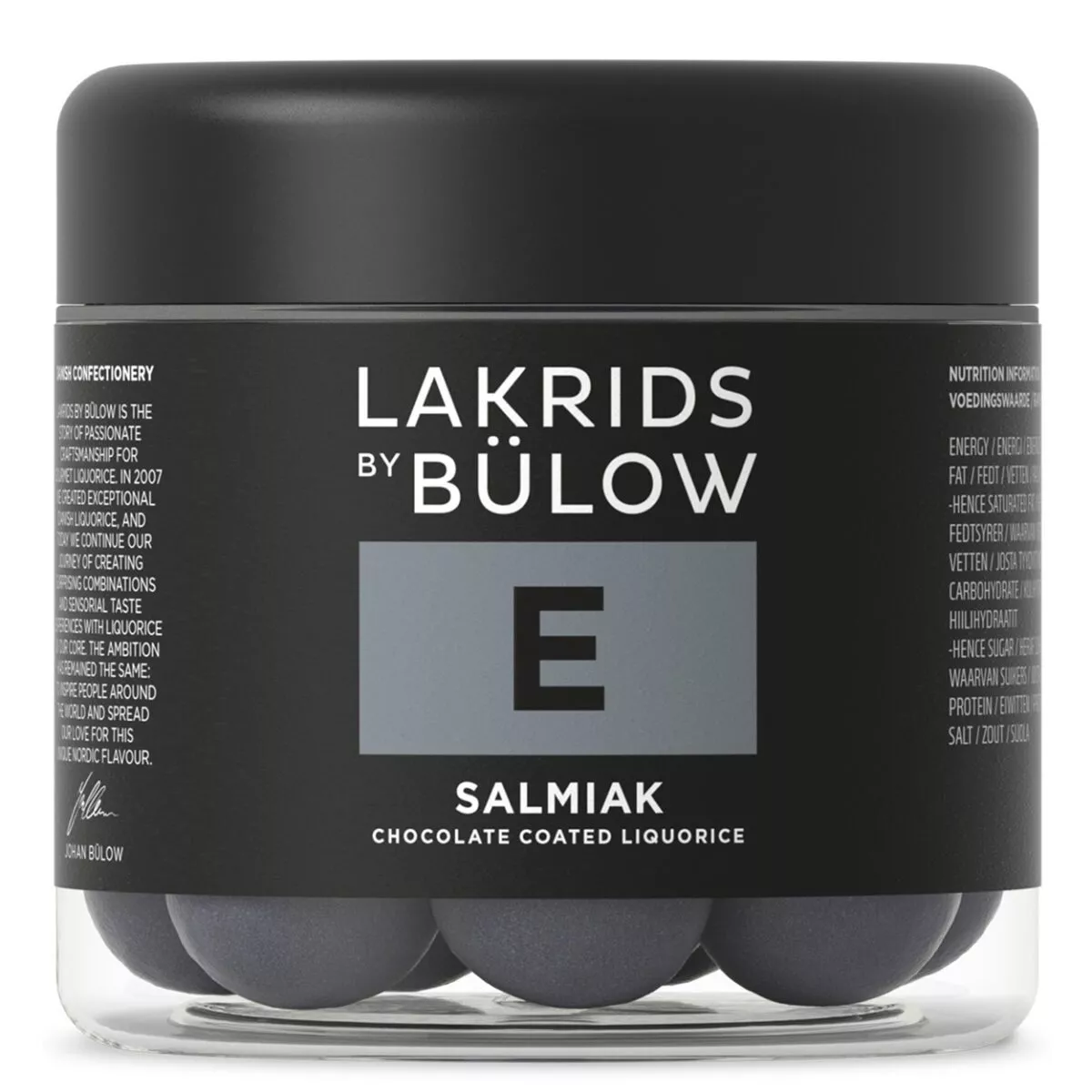 Lakrids by Bülow - E - SALMIAK - WEISSE SCHOKOLADE MIT EINEM SALZIGEN LAKRITZKERN (125g) 1