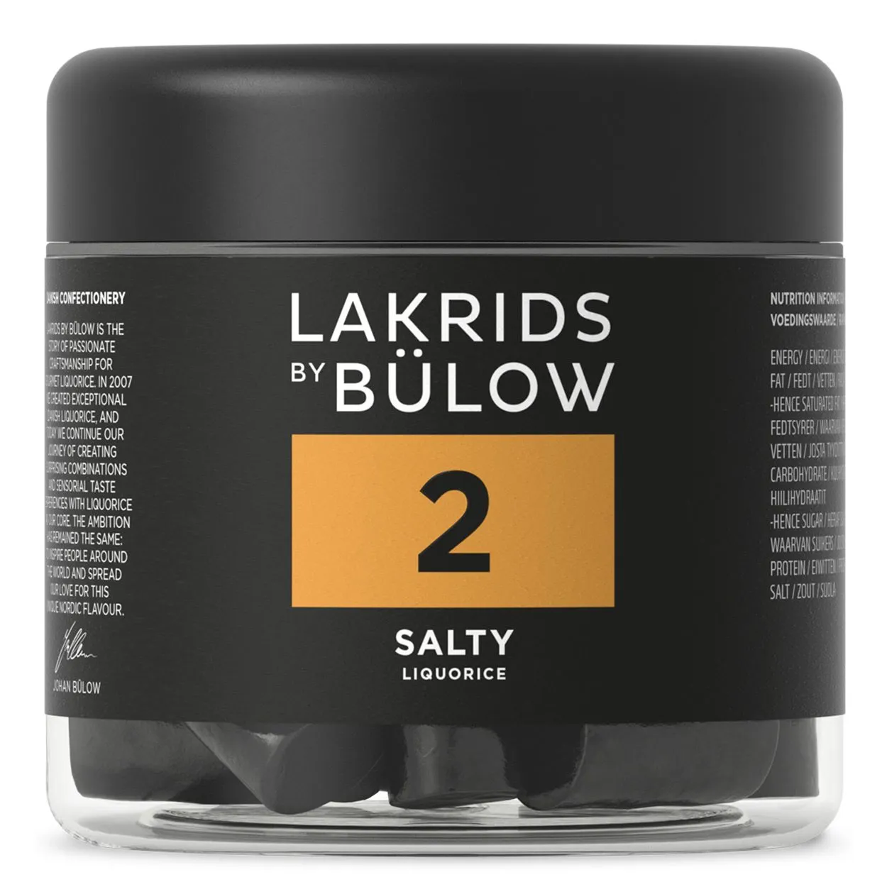 500095BULOW-1 Lakrids by Bülow - 2 - SALTY - SALZIG (150g)