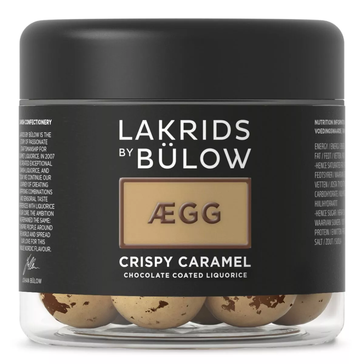 Lakrids by Bülow - ÆGG CRISPY CARAMEL (125g) | Jetzt kaufen bei Naschhaus - Naschen wie in Schweden!
