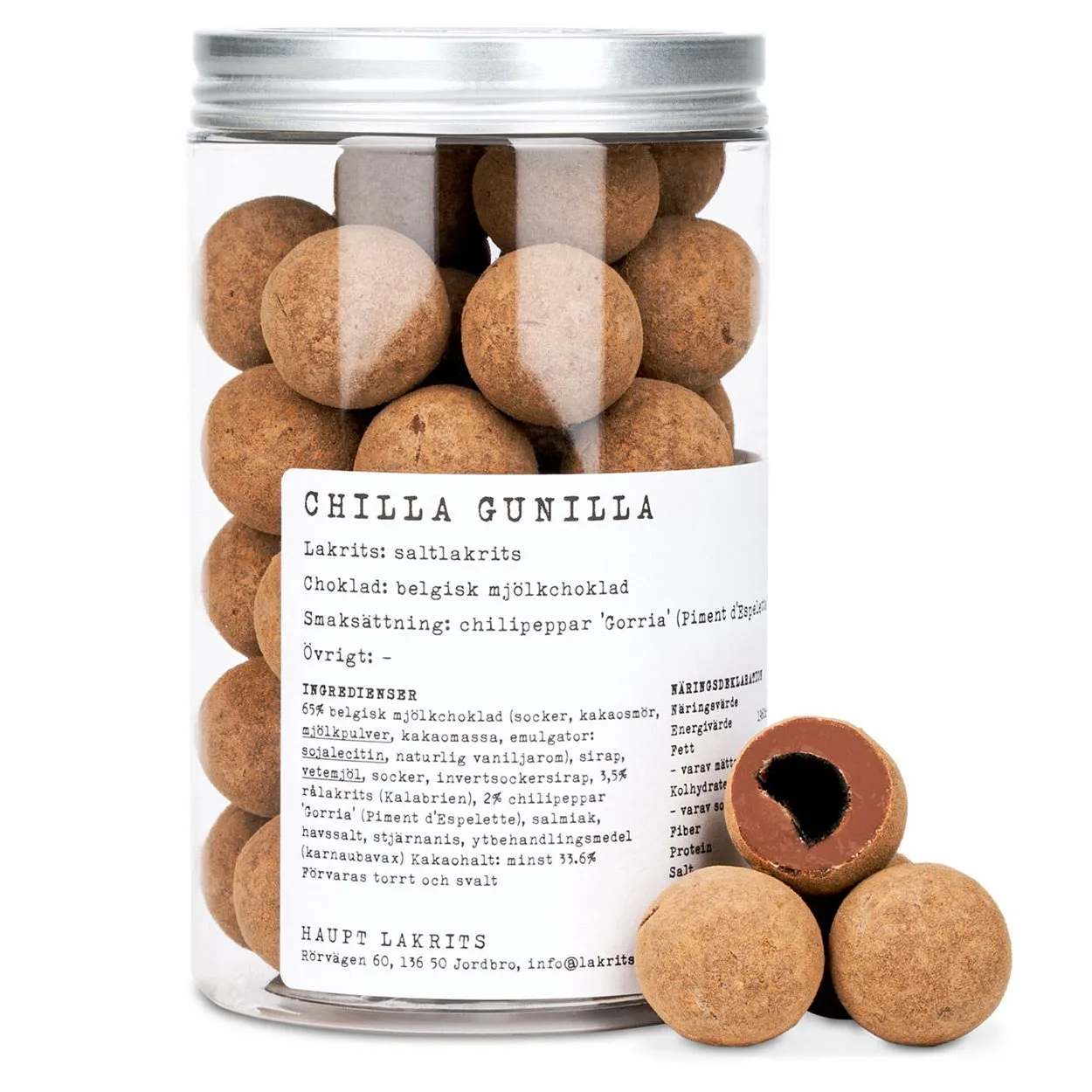 7350077862418HAUP-1 Haupt Lakrits Chilla Gunilla (250g)