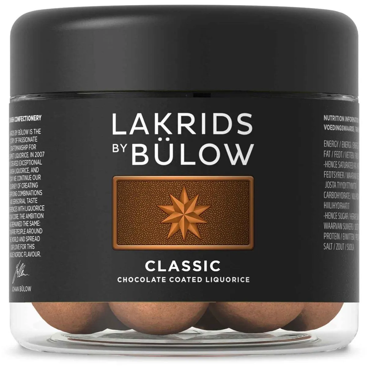 5710858004369BUL-1 Lakrids by Bülow CLASSIC - Salty Caramel (125g)