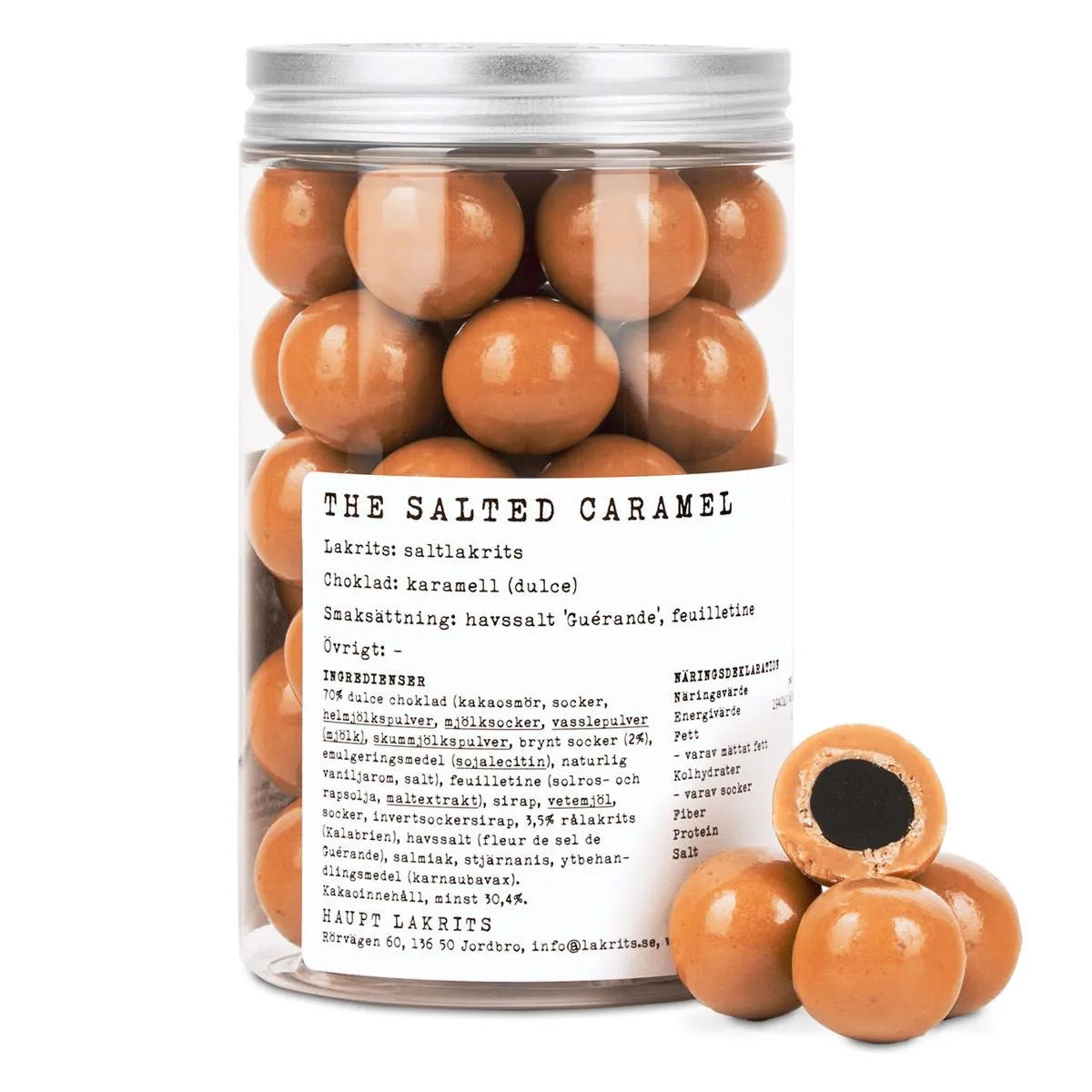 7350077862494HAU-1 Haupt Lakrits The Salted Caramel (250g)