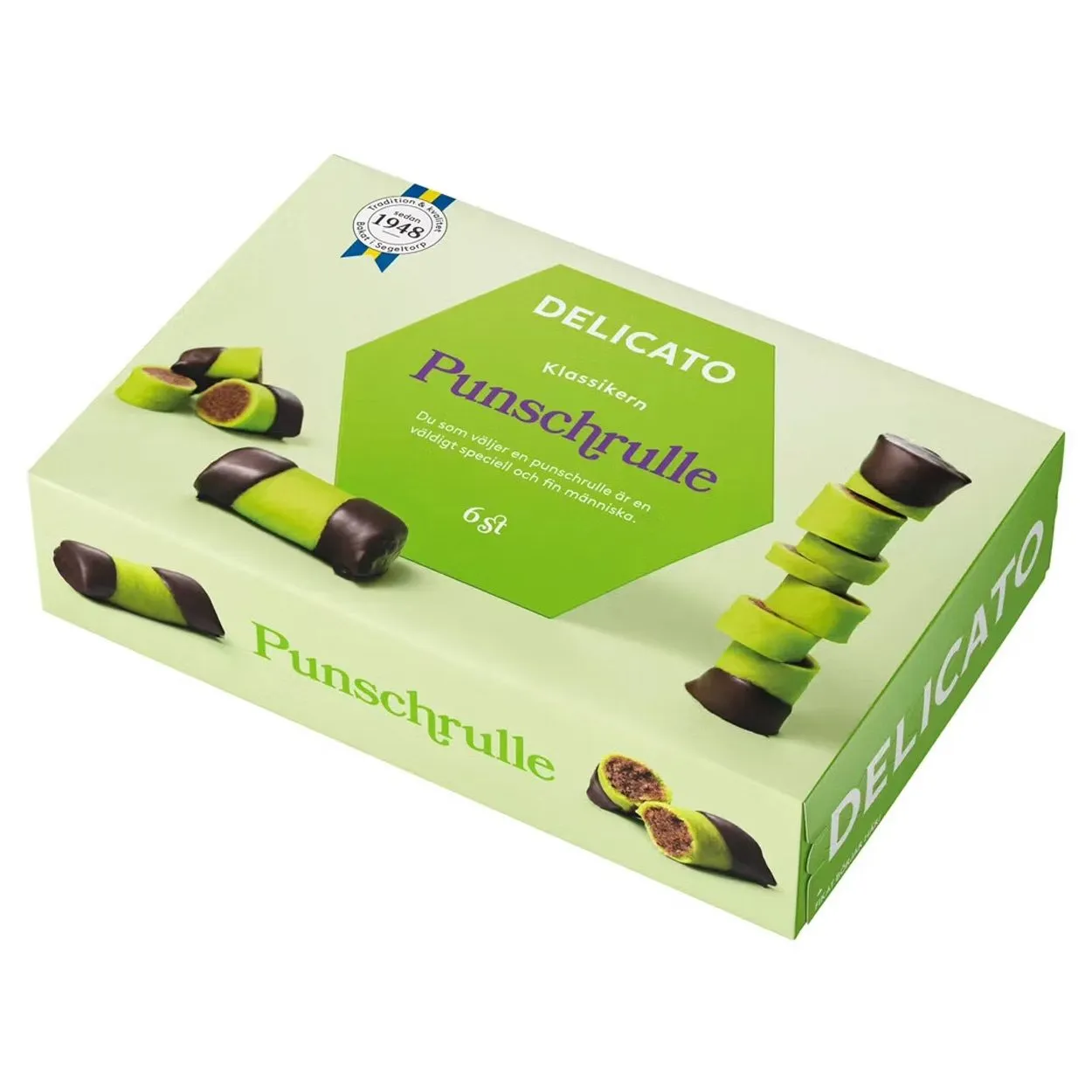 7315360063316DELI-1 Delicato Punschrulle 6 Stück (240g)