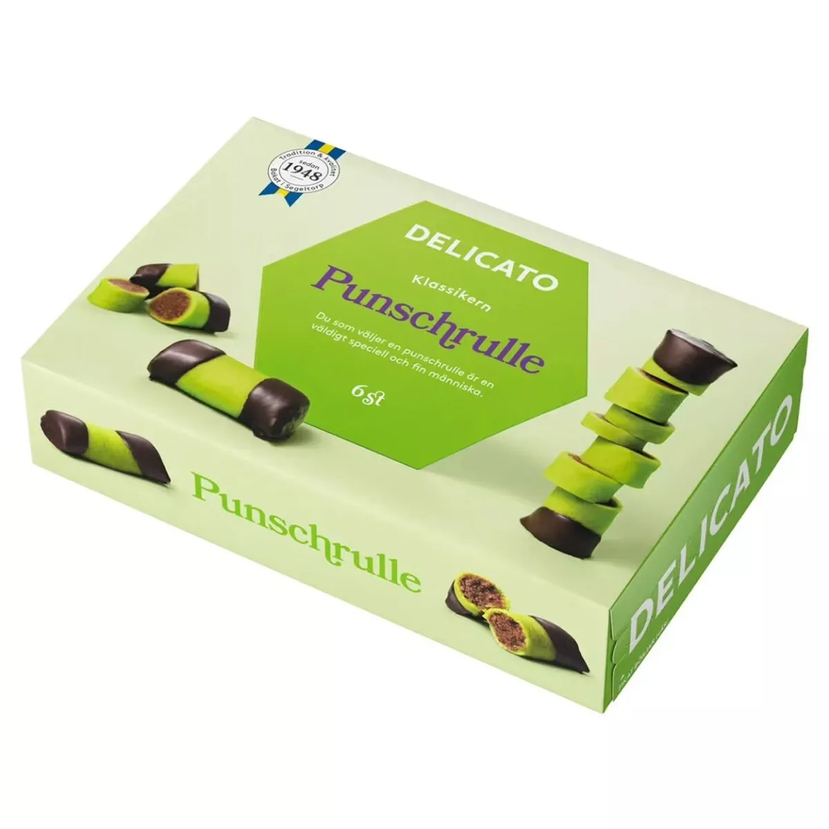 Delicato Punschrulle 6 Stück (240g) 1