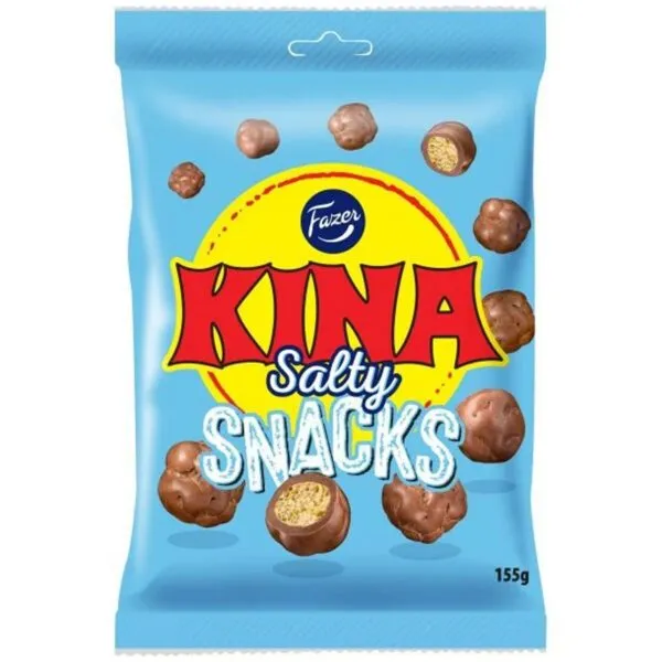 Fazer Kina Blå Salty Snacks (155g)
