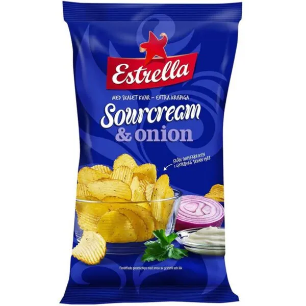 Estrella Sourcream & Onion (175g)