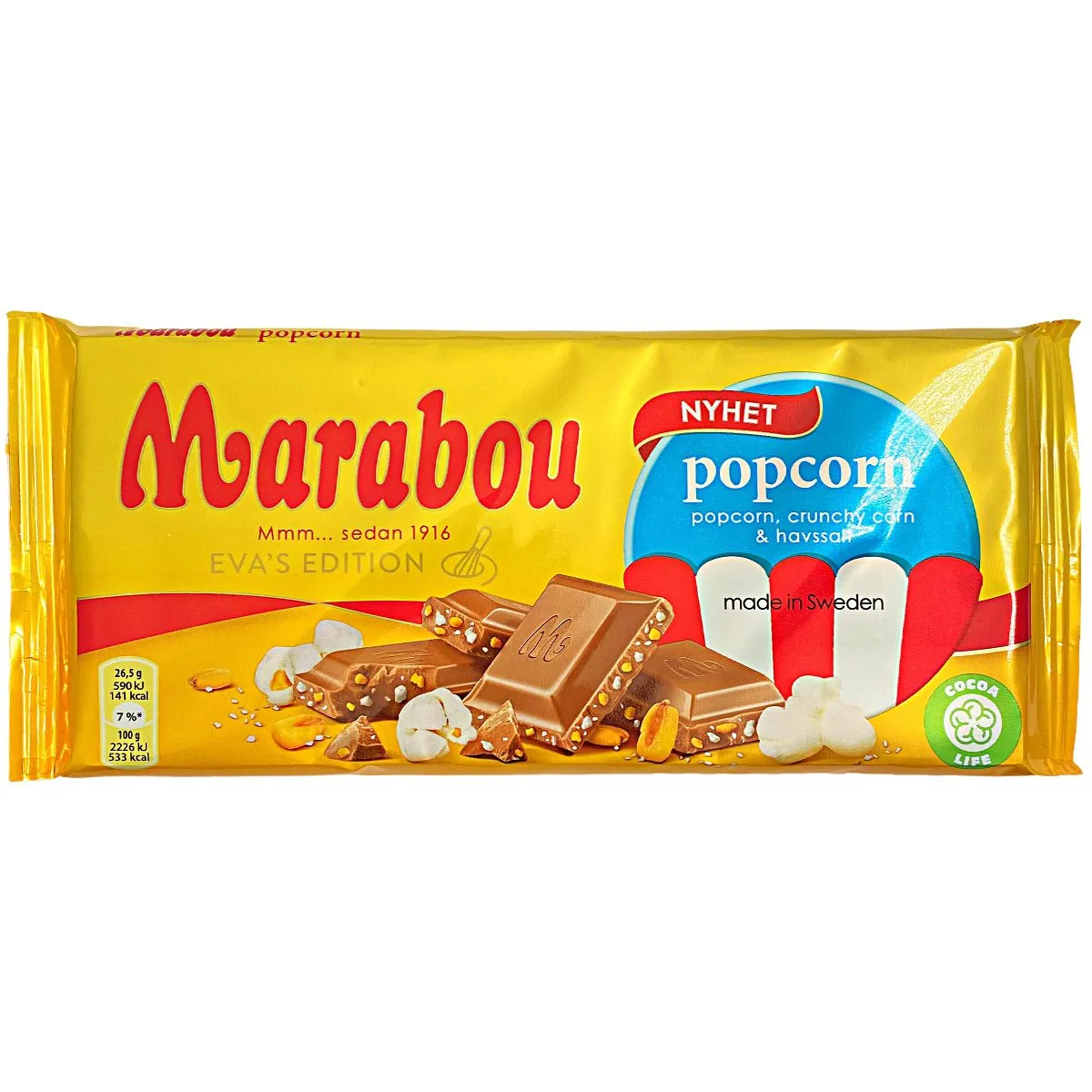 7622201463182 Marabou Popcorn (185g)