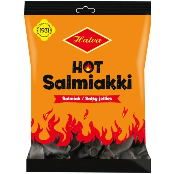 Halva Hot Salmiakki (160g)