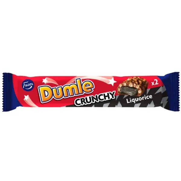 Fazer Dumle Crunchy Liquorice (55g)