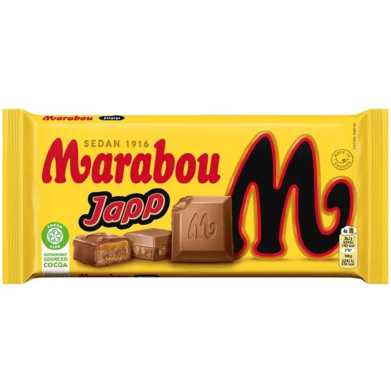 6222202025761MAR-1 Marabou Japp (185g)