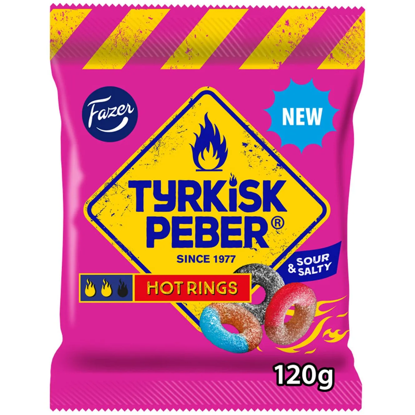 6416453028562FAZ-1 Fazer Tyrkisk Peber Hot Rings (120g)