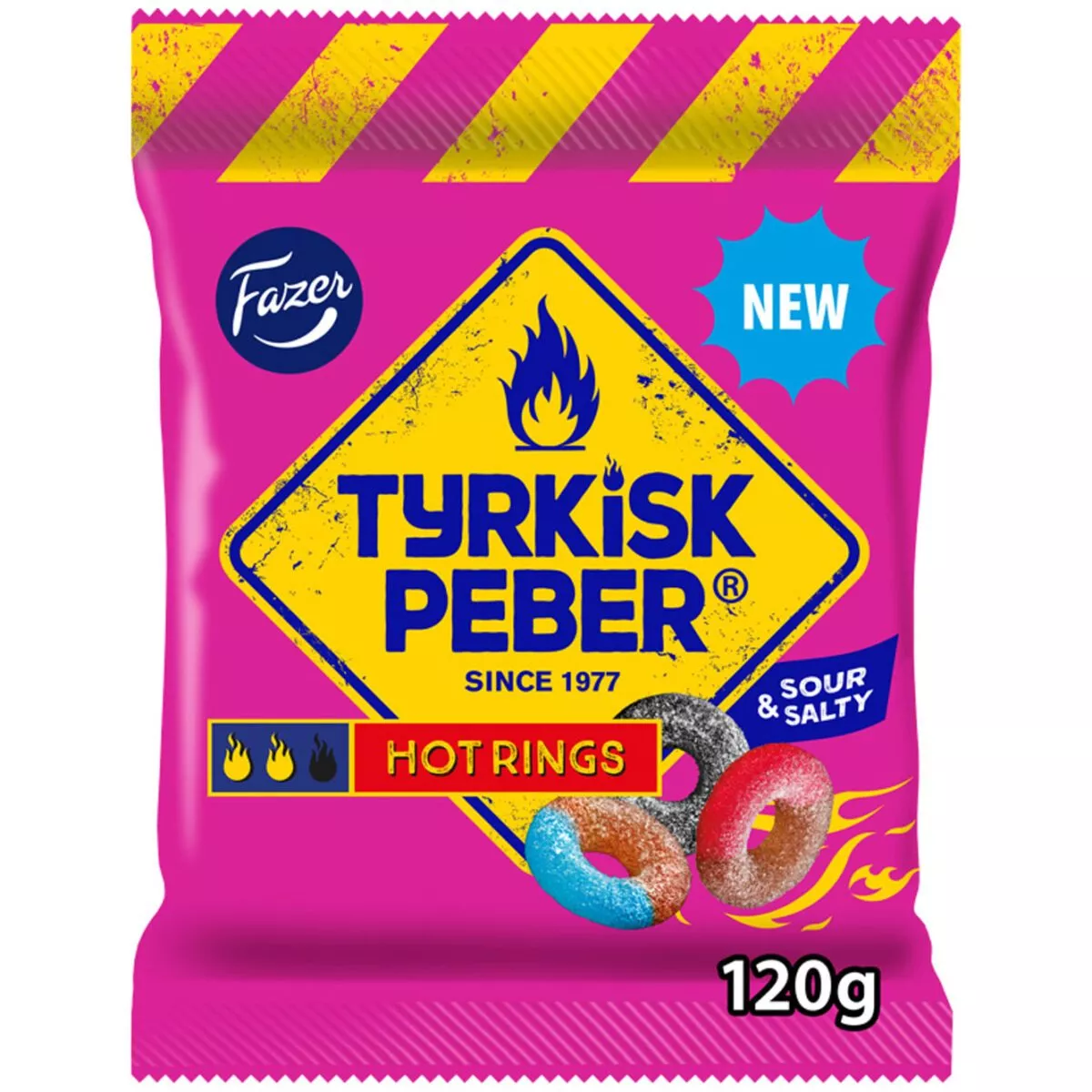 Fazer Tyrkisk Peber Hot Rings (120g) 1