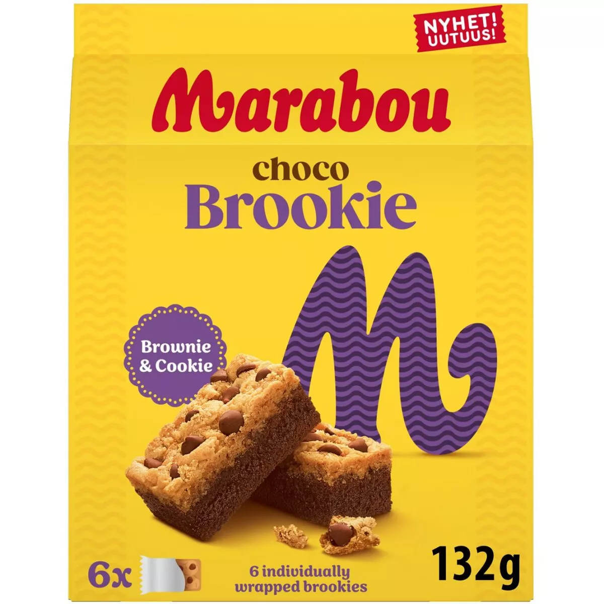 Marabou Choco Brookie (132g) 1