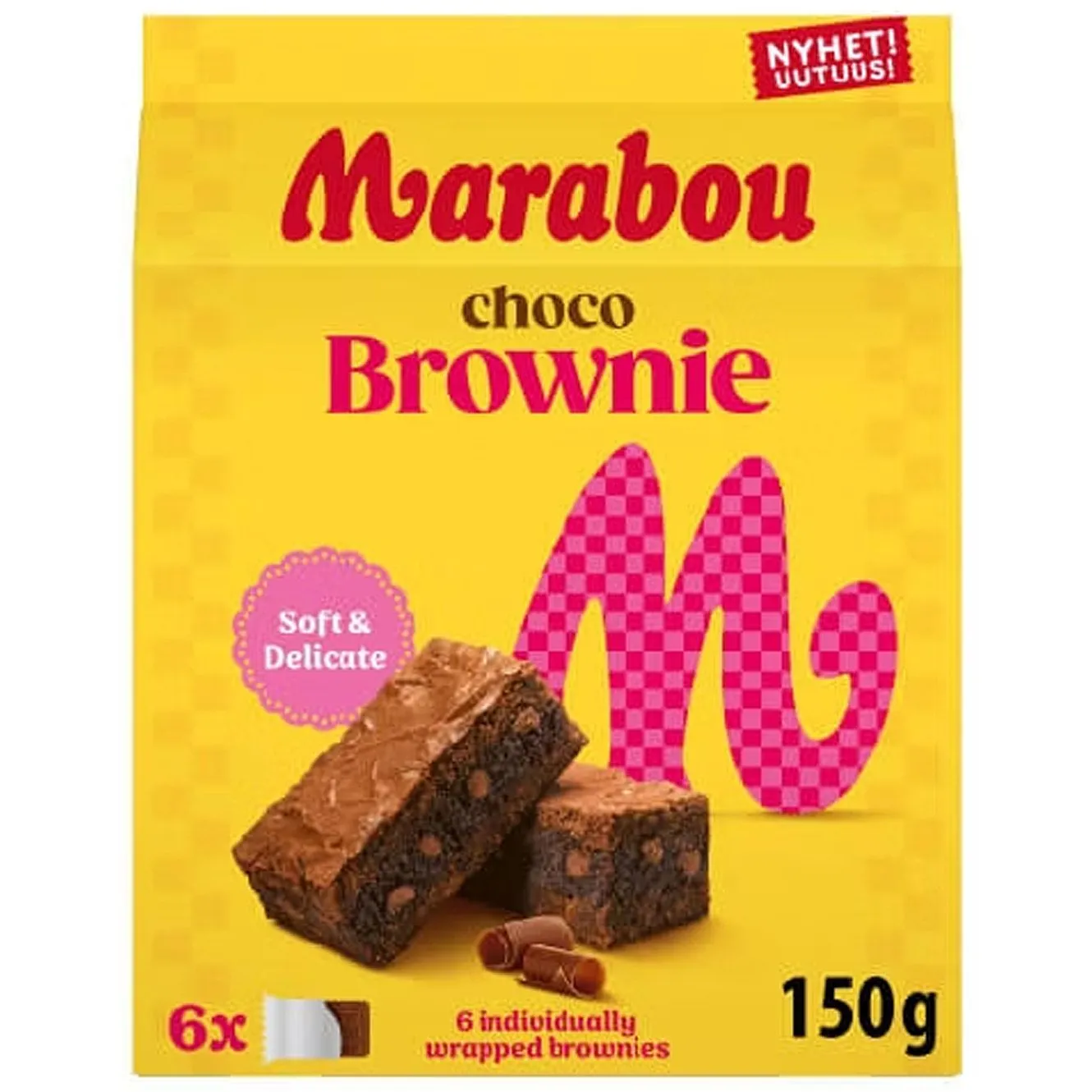 7622202029998MAR-1 Marabou Choco Brownie (150g)