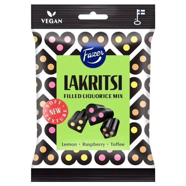 Fazer Lakritsi Filled Liquorice Mix (140g)