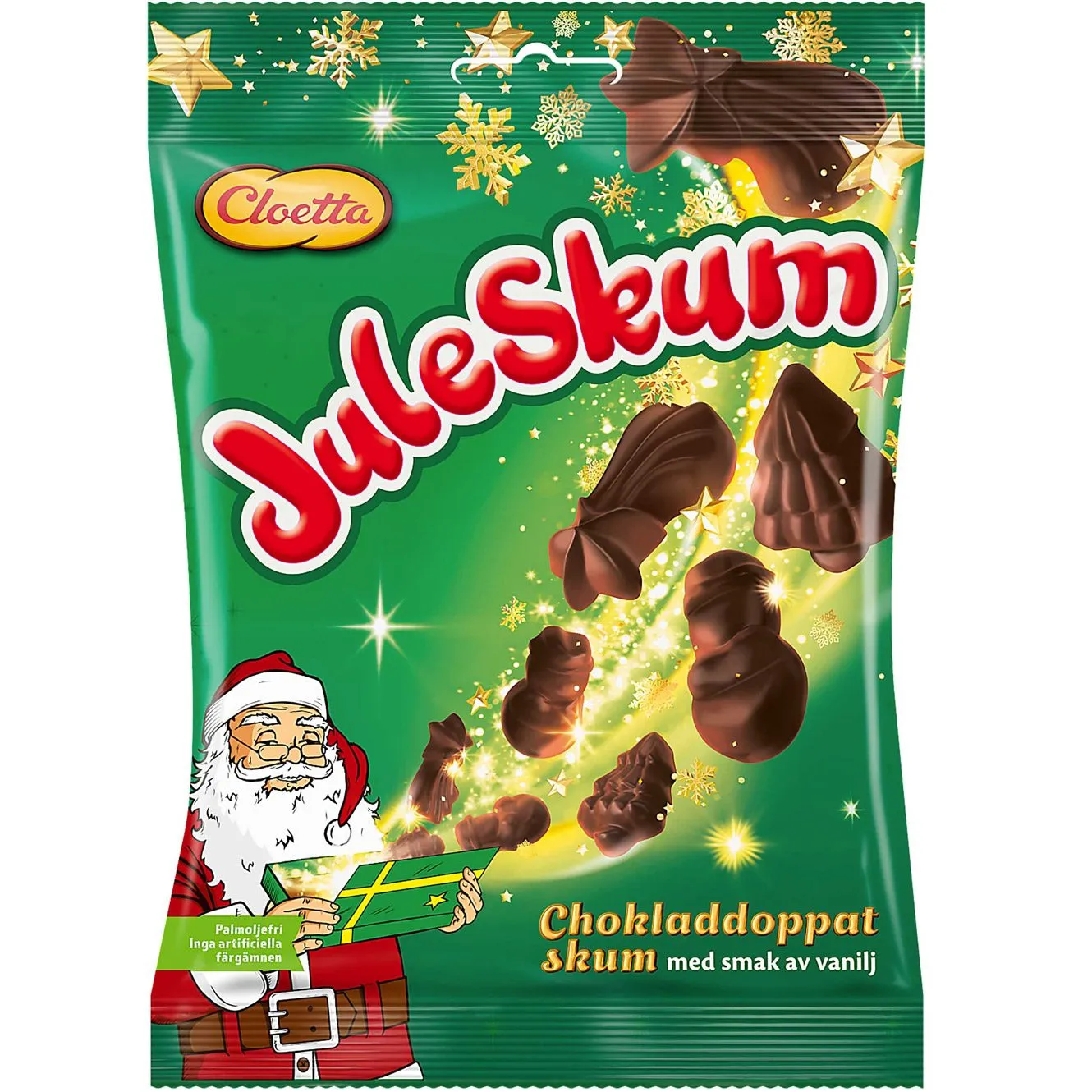 7310350135806CLO-1 Cloetta Juleskum Chokladdoppat (140g) *SONDERPREIS wegen kurzer Haltbarkeit*