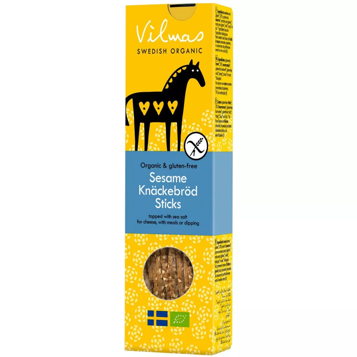 Vilmas Sesame Knäckebröd Sticks (120g) 1