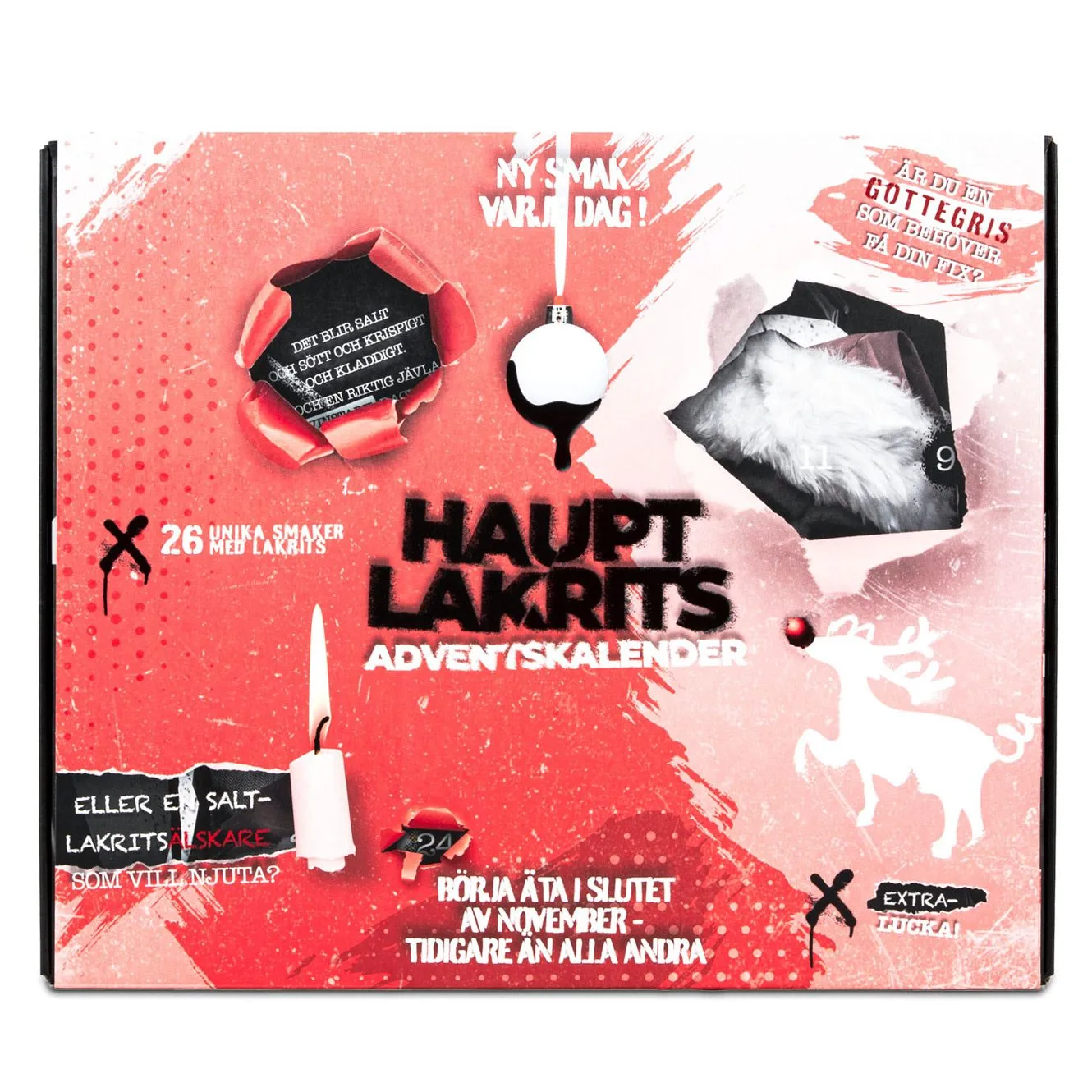 7350071543008HAU-1 Haupt Lakritz Adventskalender 2024 (375g)