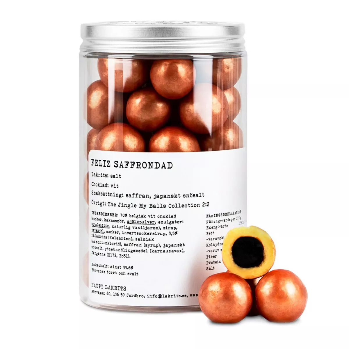 Haupt Lakrits - Feliz Saffrondad (250g) 1