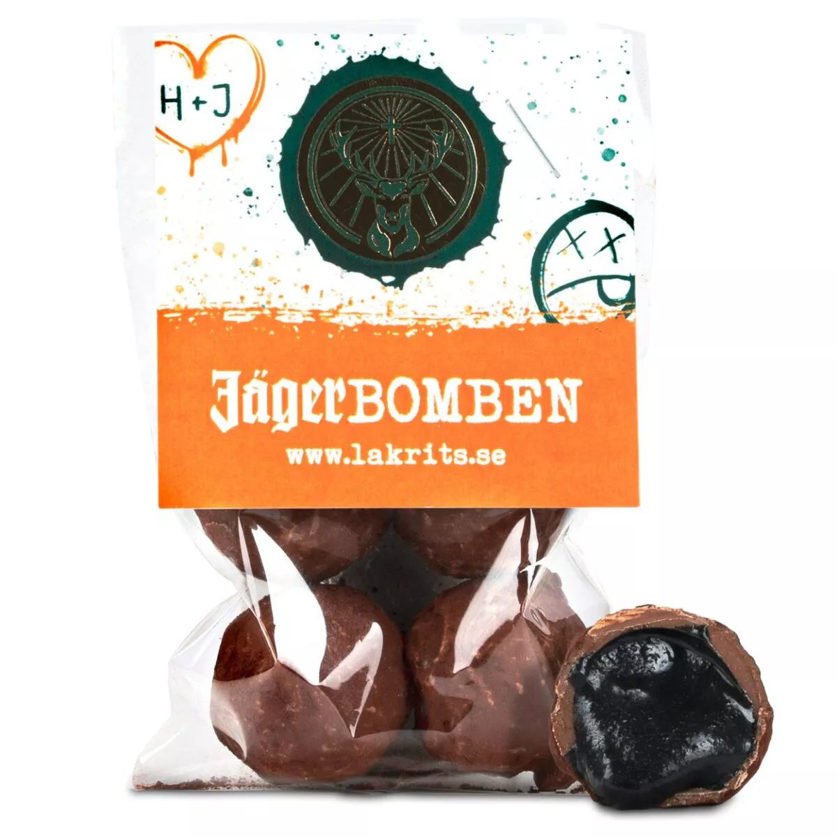 Haupt Lakrits Jägerbomben- JÄGERMEISTER (48g) *SONDERPREIS wegen kurzer Haltbarkeit* 1