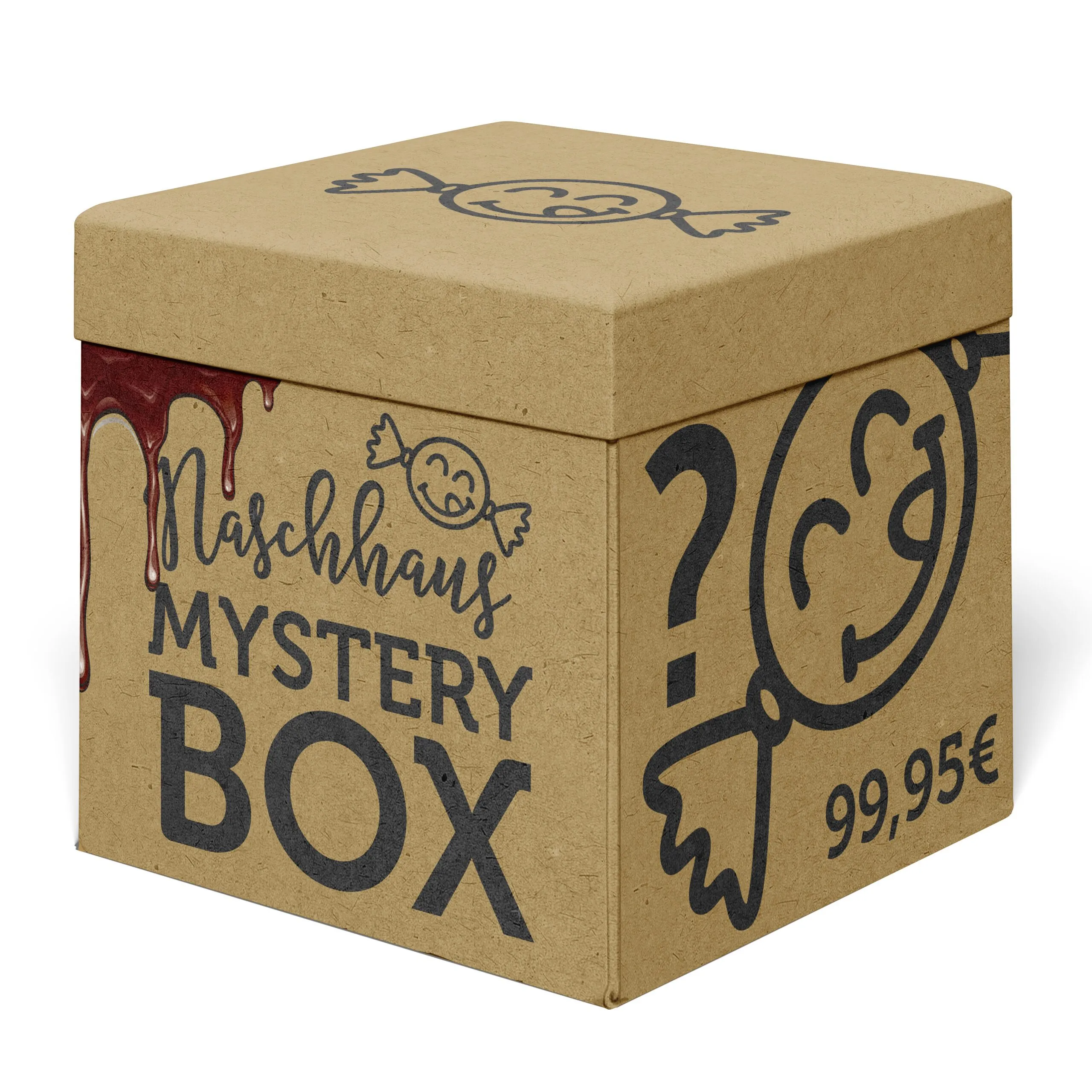 90001234568MYS-1 Mega Mystery Box 99,95 € – Das XXL-Paket für echte Naschkatzen!