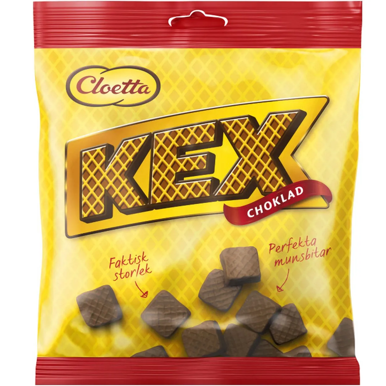 7310040027473CLO-1 Cloetta Kex Choklad - Minirutor - Bites (150g)