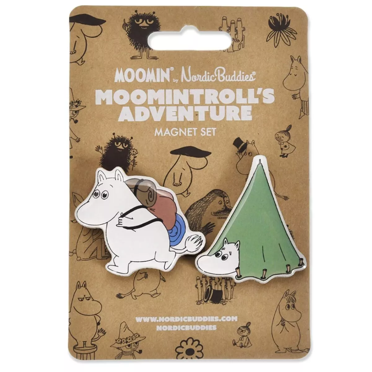 Moomin - Mumintroll-Abenteuer-Charakter-Magnete 1