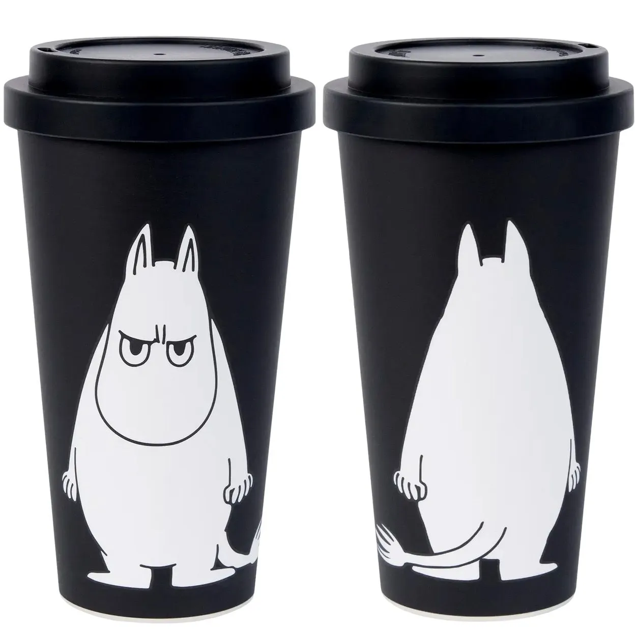 0714770431789NOB-1 Moomin By Nordicbuddies Muumipeikon Temperamentti Take-Away Becher