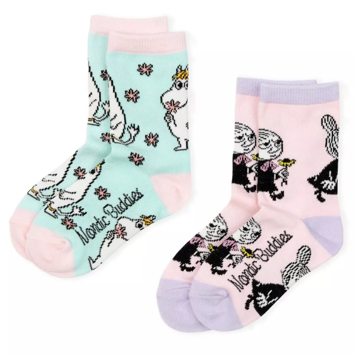 Moomin - Snorkmaiden & Little My Kinder Socken, Doppelpack (Größe 28-32) 1