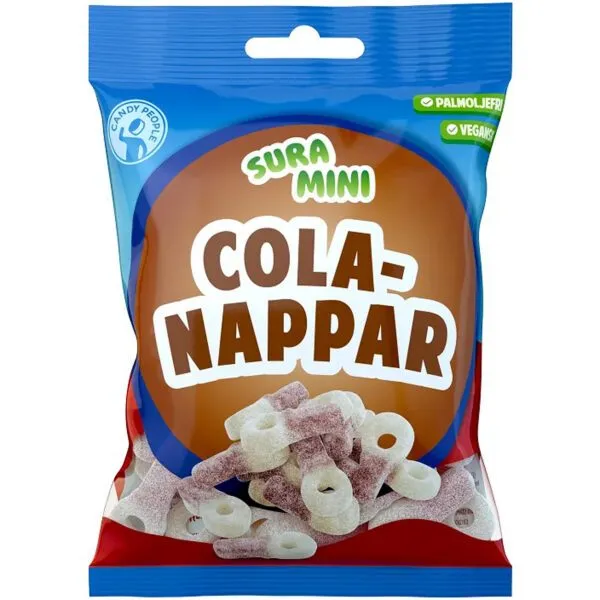 Candy People Sura Mini Cola-Nappar (70g)