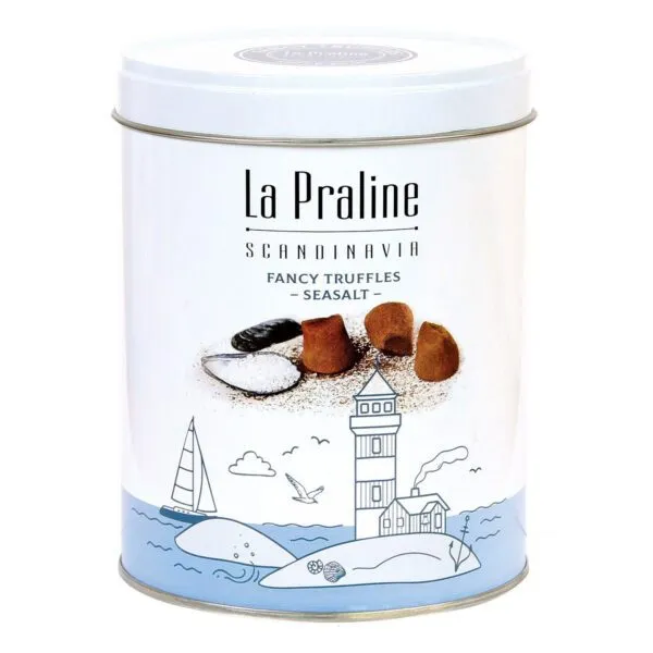 La Praline Fancy Truffles Meersalz Blechdose (200g)