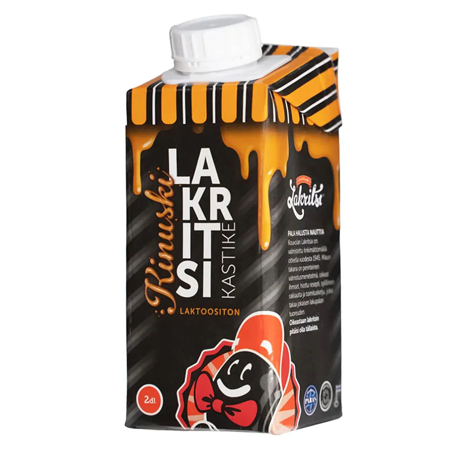 6417200025285KOU-1 Kouvolan Lakritsikastike Kinuski-Lakritzsauce mit Karamell (200ml)