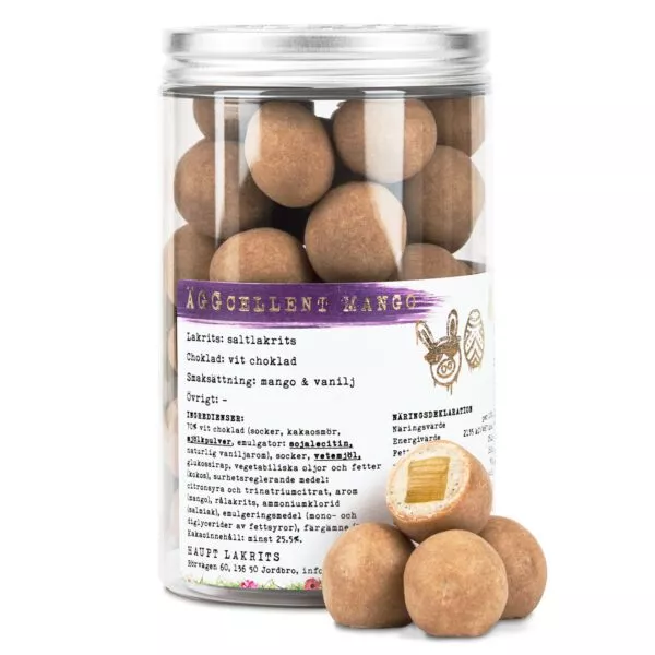Haupt Lakrits ÄGGcellent Mango Ltd. Ed. (250g)