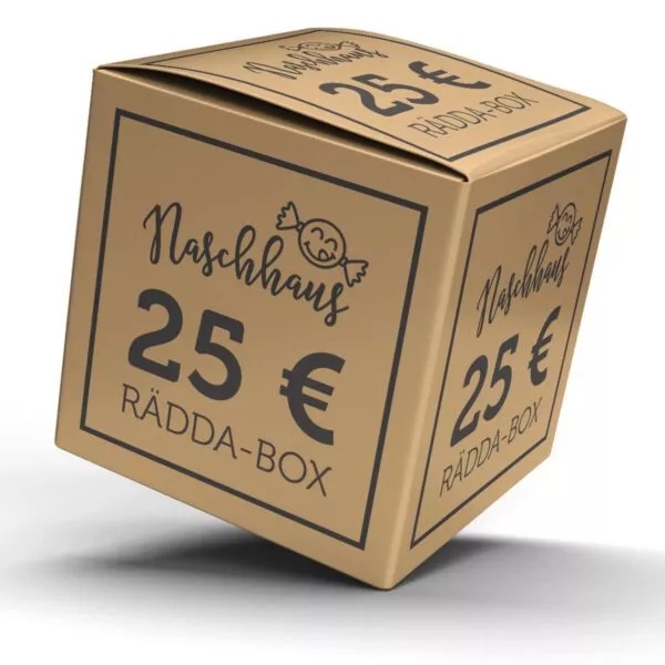 Die Naschhaus Rädda-Box: 14,99€ statt 25,00€ – Süßes vor der Tonne retten