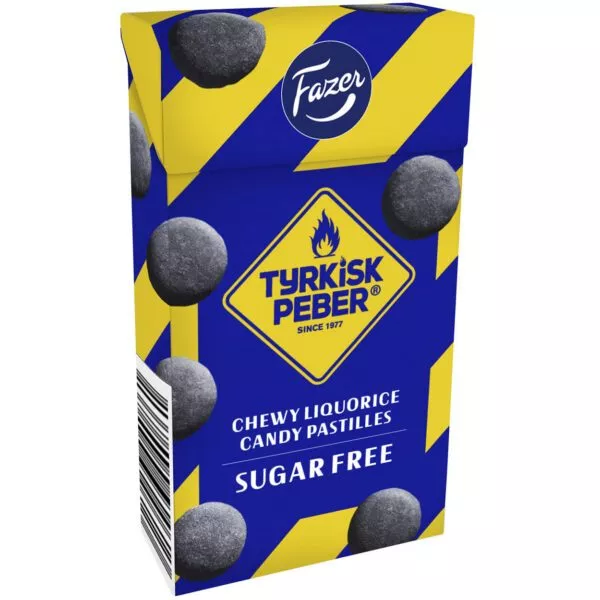 Fazer Tyrkisk Peber sugar free pastillen (40g)