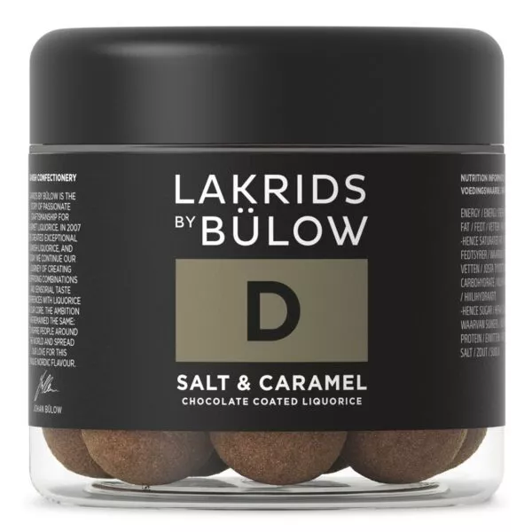 Lakrids by Bülow - D - SALT & CARAMEL - LAKRITZE MIT SALZ & KARAMELL (125g)