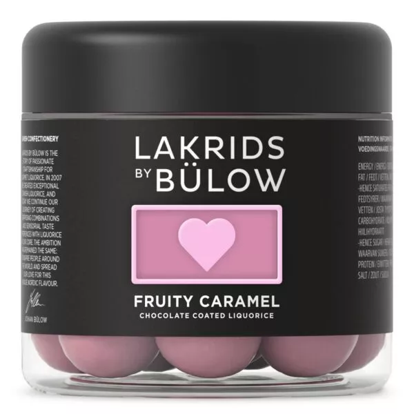 Lakrids by Bülow - LOVE FRUITY CARAMEL (125g)
