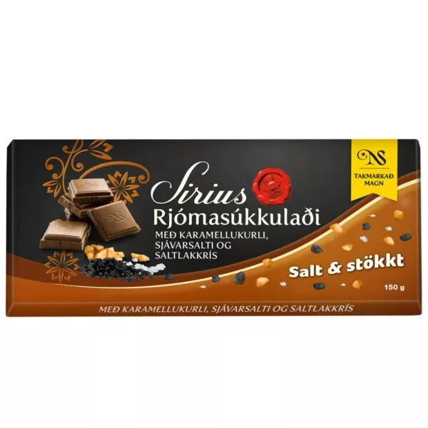 Noi Sirius Rjomas Karamell-Meersalz-Salzlakritz (150g)