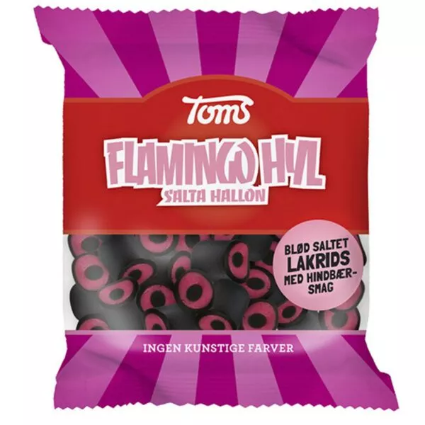 TOMS - Flamingo Hyl - Salzlakritz - Himbeere (80g)