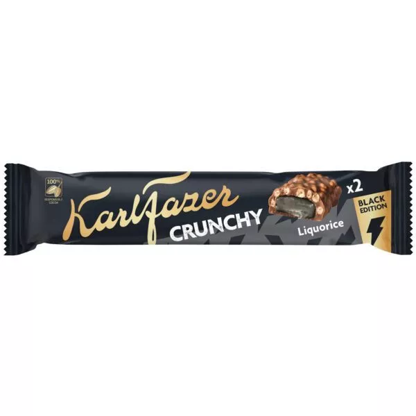 Karl Fazer Crunchy Black Edition (55g)