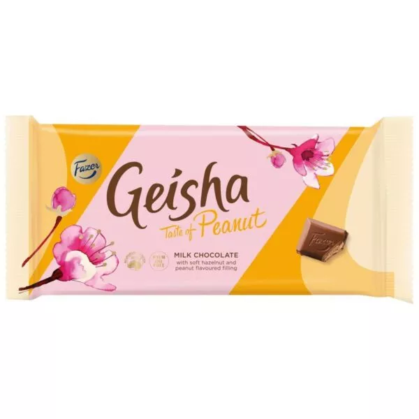 Karl Fazer Geisha Peanut - Milk Chocolate (121g)