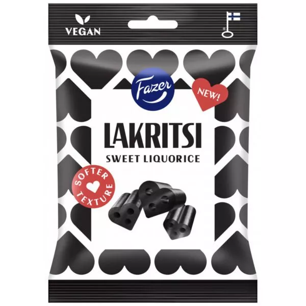 Fazer Lakritsi Sweet Liquorice (150g)