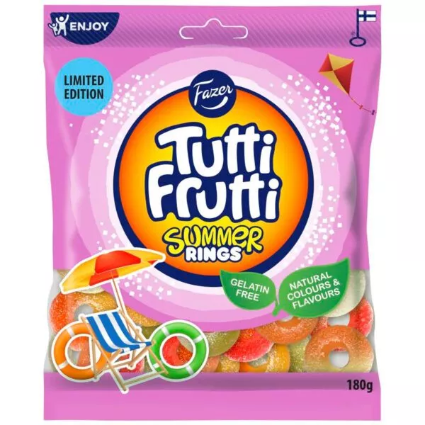 Tutti Frutti Rings Summer edition (180g)