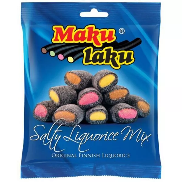 Makulaku Salty Liquorice Mix Finnischer Lakritz Mix salzig (200g)