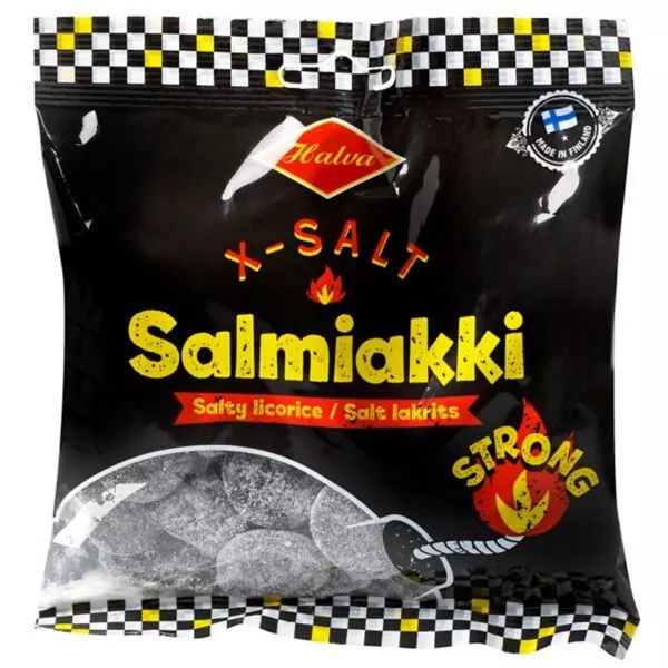 Halva X-Salt Salmiakki - stra starkes Salzlakritz (120g)