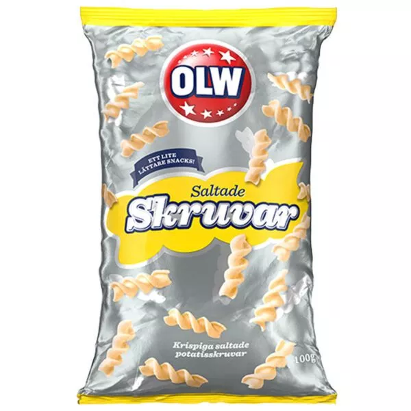 OLW Saltade Skruvar (100g)