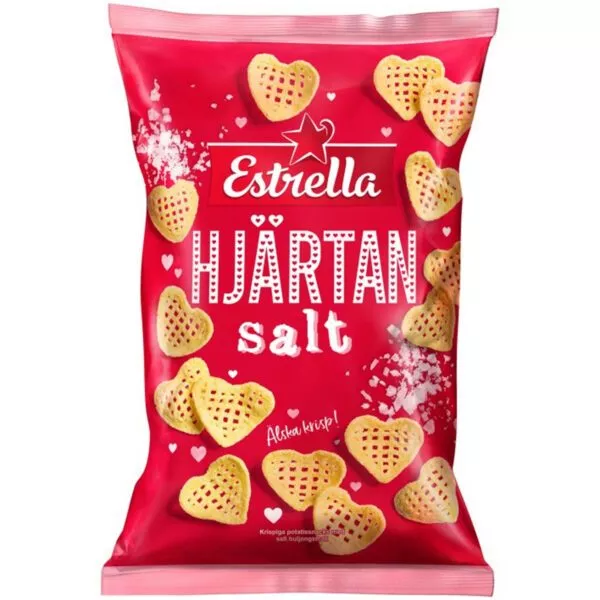 Estrella Hjärtan Salt (85g)