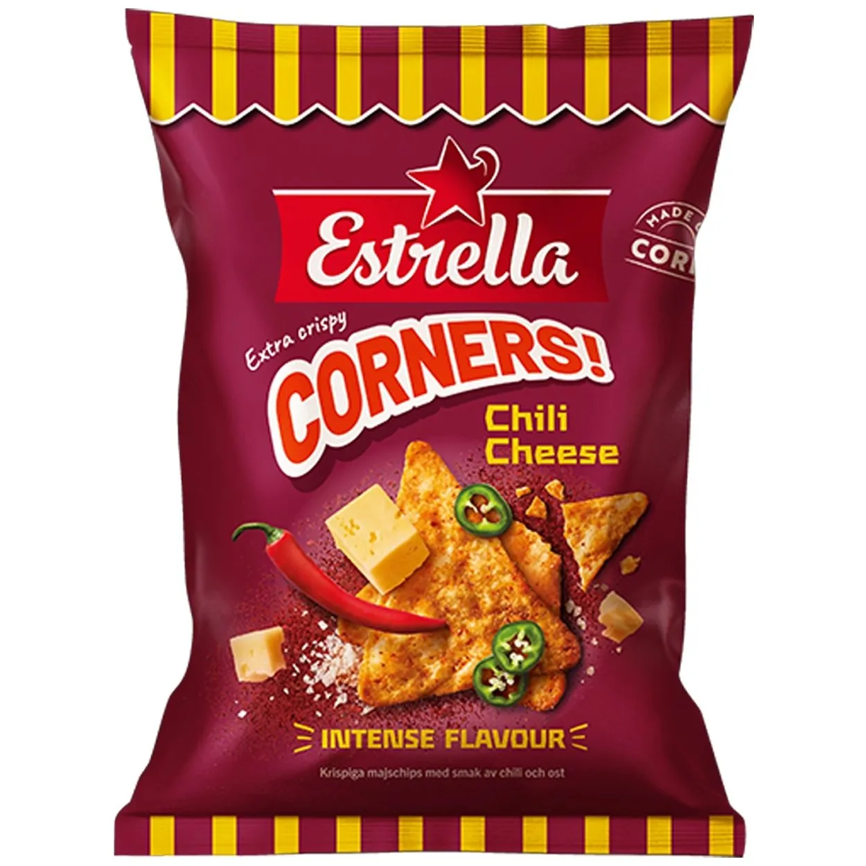 7310532120972EST-1 Estrella Corners Chili Cheese (160g)