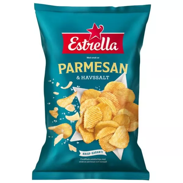 Estrella Chips Parmesan & Havssalt (175g)